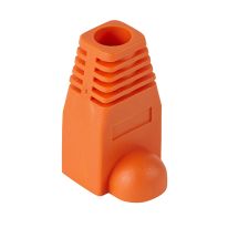 RJ45 Cable Boots - 10 Pack-Orange