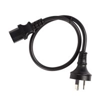 2m IEC C13 10A Power Cable| Black