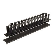 1RU 19" Cable Management Rail |12 Slot Deep