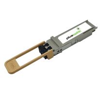 Plusoptic 100G BiDI QSFP28 850nm up to 100M for MMF with LC connectors and DOM | BIQSFP28-SR-PLU