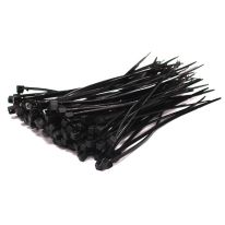 Cable Ties 100mm x 2.5mm (4") Black | Bag of 1000