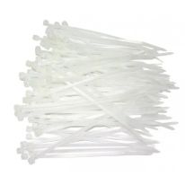 Cable Ties 160mm(L) x 4.8mm (W) Natural | Bag of 100