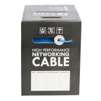 Cat 6 LSZH Jacket UTP LAN Ethernet Cable w/ Solid Conductors 305m