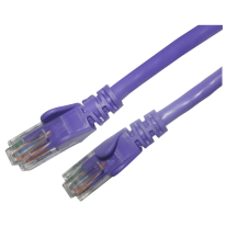 Purple CAT6 Network Cable Patch Lead