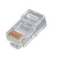 8 Position Stranded RJ45 Cat 5E Crimp Plug