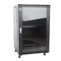 18RU 600mm Deep Free Standing Server Cabinet / Front