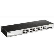 DGS-1210-28 | 28 Port Gigabit Smart Managed Switch with 28 RJ45 and 4 SFP (Combo) Ports