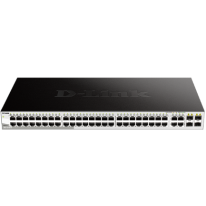 DGS-1210-52 | 52 Port Gigabit Smart Managed Switch with 52 RJ45 Ports and 4 SFP (Combo) Ports