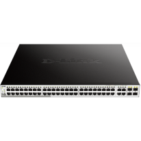  DGS-1210-52MP | 52 Port Gigabit Smart Managed PoE Switch with 52 RJ45 Ports and 4 SFP (Combo) Ports
