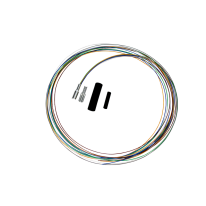 Fanout for Loose Tube cable, outer dia 6mm,with 6x900um 6colour tails 1.5M