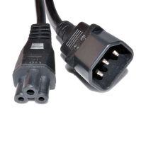 IEC-C5 Appliance Power Cord 3 Pin - 0.5m