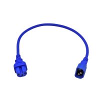 Blue IEC C15 C14 Power Cable