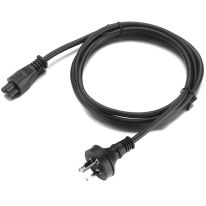 0.5m IEC C5 Clover Leaf Style Appliance Power Cable | Black