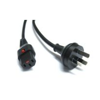 3m Lockable IEC C13 - Australian Plug_1