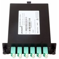 1m MPO-LC 8F Multimode OM4 Fiber Optic Cable | Magenta