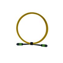 10m MPO-MPO 8F Single mode G652D Fiber Optic Cable | Yellow