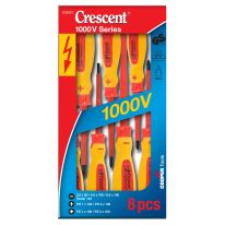 Crescent Insulated Electrical Screwdriver Set | 8 Piece 