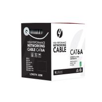 CAT6A U/UTP 23AWGx4P, PVC Jacket | 305m Roll White