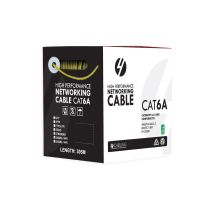 CAT6A U/UTP 23AWGx4P, PVC Jacket | 305m Roll Yellow