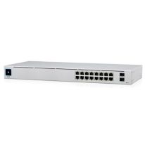 Ubiquiti UniFi USW-16-POE | UniFi 16 Port Gigabit Switch 8 PoE and 2 SFP