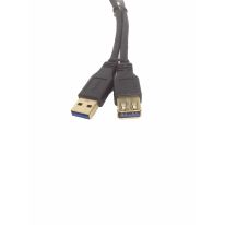 3M USB 3.0 AM-AF Extension Cable: Black