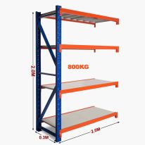 Heavy Duty Storage Shelving 2000H x 2000W x 300D Extension Kit