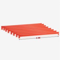 0.90m Length Set of 8 Orange Beams (4 bays)