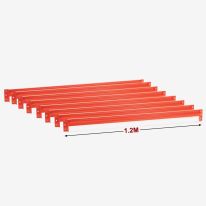 1.20m Length Set of 8 Orange Beams (4 bays)