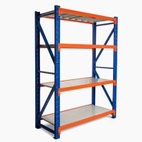 Metal Shelving 1.5m Long x 2m High x 0.5m Deep