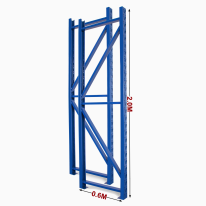 Upright Post 2.00m Height x 0.60m Wide Qty - 2