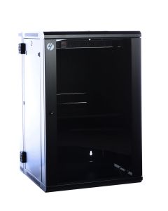 18RU 600mm Wall Mount Network Server Cabinet - Hinged / Front