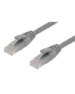 0.75m Cat 6 Ethernet Network Cable: Grey