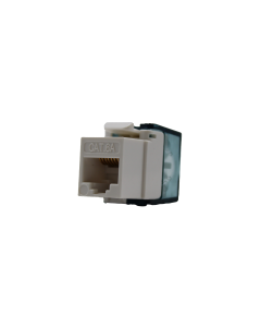 CAT6A U/UTP Keystone Jack | White