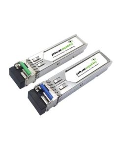 Extreme Compatible 1.25G, BiDi SFP, TX-1490nm / RX-1310nm, 10KM Transceiver, LC Connector for SMF fibre with DDMI  | PlusOptic BISFP-D-10-EXT