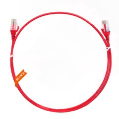 0.5m CAT6 Ultra Thin LSZH Ethernet Network Cable | Red