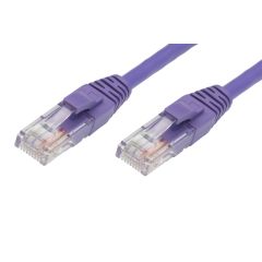 2m CAT5E RJ45 - RJ45 Network Cable | Purple 