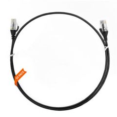 1.5m CAT6 Ultra Thin LSZH Ethernet Network Cable | 50 Pack Black