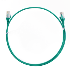 3m CAT6 Ultra Thin LSZH Ethernet Network Cable | Green
