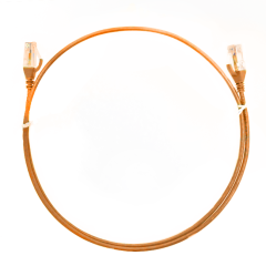 CAT6 Ultra Thin LSZH Ethernet Network Cable | Orange