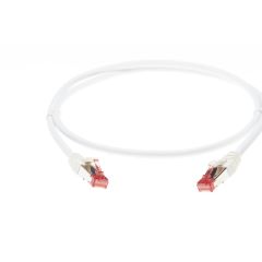 10m Cat 6A S/FTP LSZH RJ45-RJ45 Network Cable: White