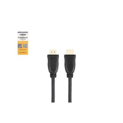 1m HDMI 2.0 High Speed Cable with Ethernet Channel. 4K 60Hz. Black 4Cabling