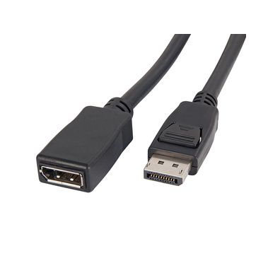 15cm DisplayPort Male to DisplayPort Female Adaptor