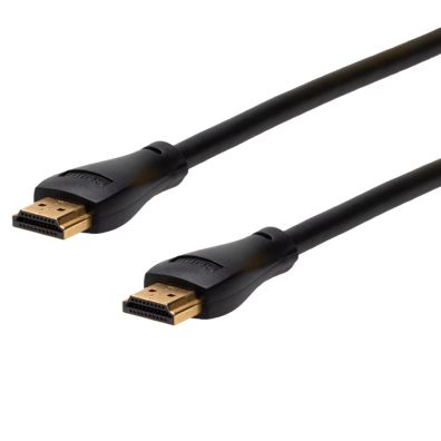 Airfield komme ud for sukker 5m HDMI 2.0 High Speed Cable with Ethernet Channel. 4K @60Hz. Black -  4Cabling
