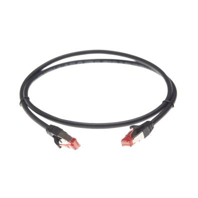 20m Cat S/FTP LSZH Ethernet Network Cable. Black | 4Cabling