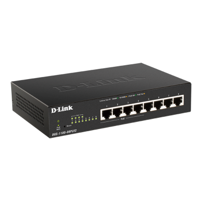 8-Port Gigabit Smart Switch With (4) PoE Ports