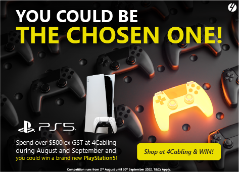 4Cabling Chose One Win a PS5 Competition