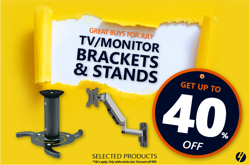 Great Buys for July - 40% off brackets