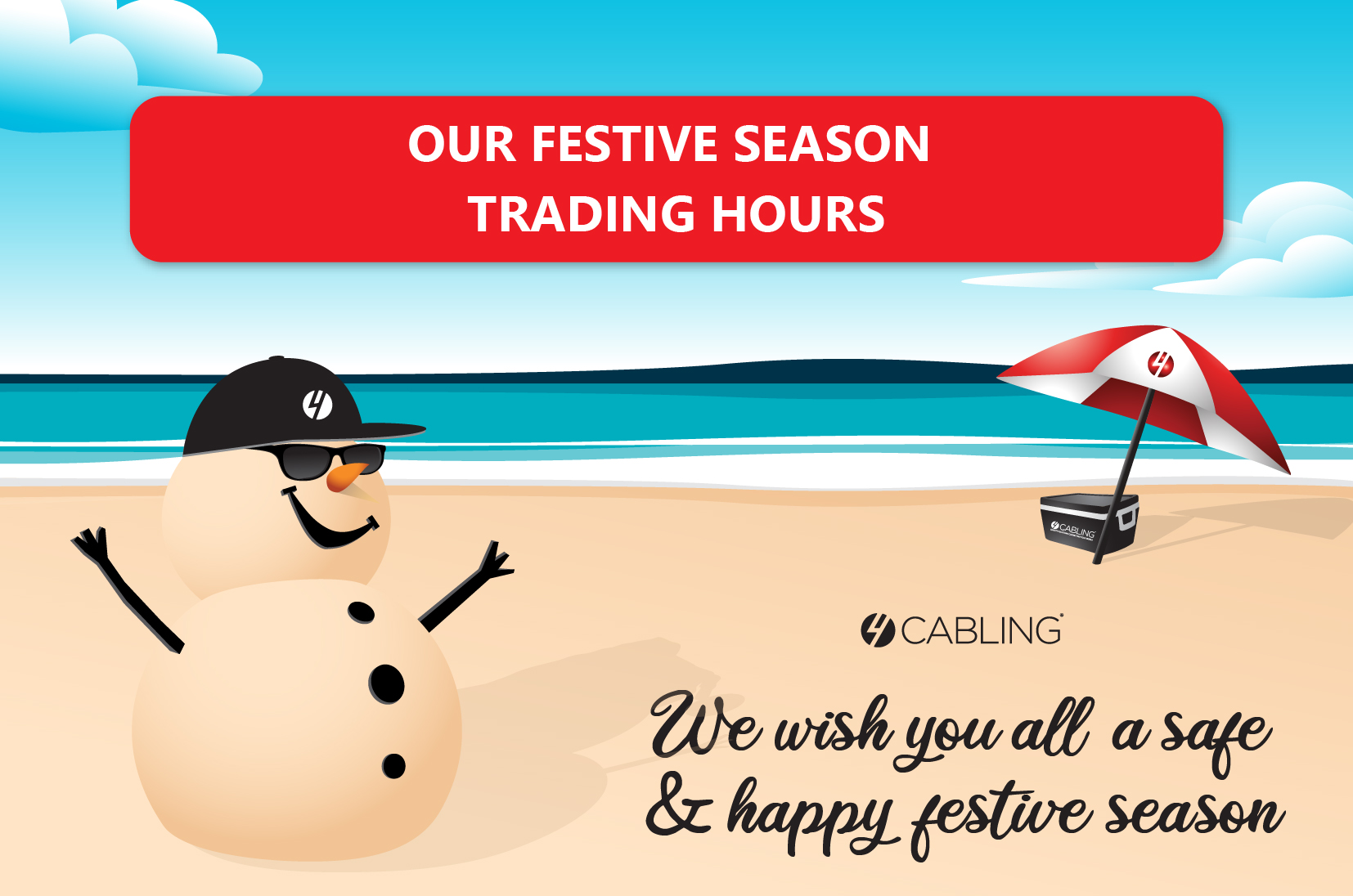 Festive season Tradinh hours