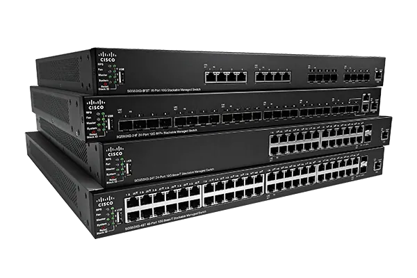 Cisco 550X Series Stackable Managed Switches